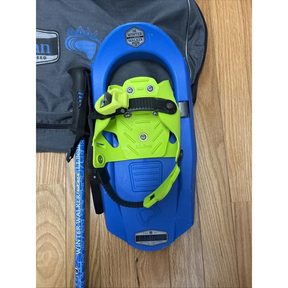 LL Bean Kids Snow Shoes Winter Walker 19